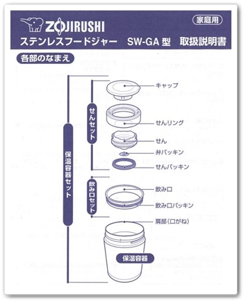 口コミ 評価 象印のスープジャーは 食べやすい フードジャー です